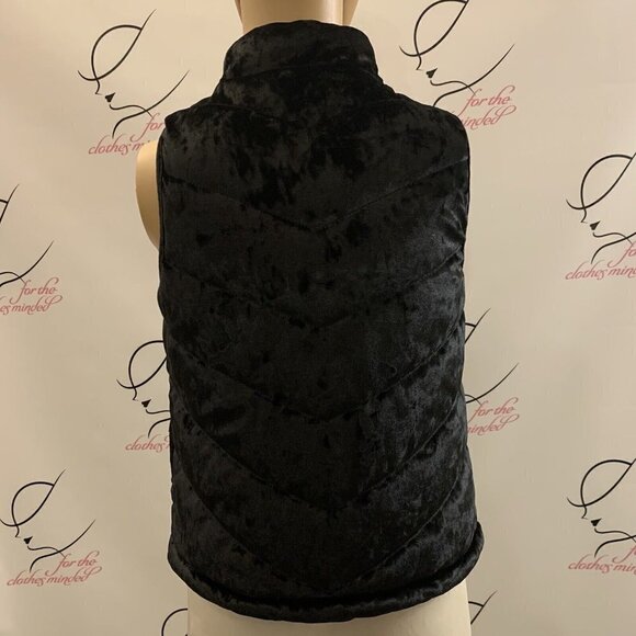 Zelos. Size Small. Quilted Lined Puffy Zip Front Vest. WTC - Picture 4 of 7
